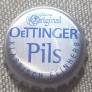 Kronkorken Oettinger Deutschland 2020 2020er silber Marke Original Oettinger Pils klassisch feinherb
