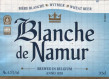 Ediketten Blance de Namur Blance Belgien Bier 10.2023