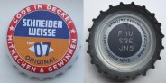 Kronkorken Schneider Weisse Deutschland 2019 2010er orangen Schneider Weisse TAP 07 Original Code im Deckel * Mitmachen & gewinnen