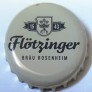 Kronkorken Flötzinger-Bräu Deutschland 2019 2010er beige Flötzinger Bräu Rosenheim 1543