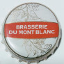 Kronkorken Brasserie du mont blanc Frankreich 2023 2020er weiß Brasserie du mont blanc
