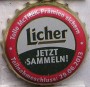 Kronkorken Licher Deutschland 2013 2010er weiß Licher jetzt sammeln! Tolle McTRACK Prämien sichern Teilnameschluss: 29.06.2013