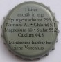 Kronkorken Rilchinger Gesundbrunnen Deutschland 2004 2000er grau 1 Liter enthält in mg: Hydrogencarbonat 293,0 Natrium 9,1 Chlorid 5,1 Magnesium 40 Sulfat 55,2 Calcium 44,8 Mindestens haltbar bis siehe Verschluss
