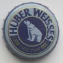 Kronkorken Huber Weisses Deutschland 2015 2010er weiß Huber Weisses original