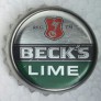 Kronkorken Beck's Deutschland 2013 2010er silber BECK`S LIME REG. TM.
