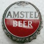 Kronkorken Amstel Beer Niederlande 1980 1980er weiß Amstel Beer Lager all over t he World  Quality Product