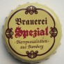 Kronkorken Spezial Deutschland 2008 2000er beige Brauerei Spezial Bierspezialitäten aus Bamberg