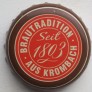 Kronkorken Krombacher Deutschland 2016 2010er rot Brautradition aus Krombach Seit 1803