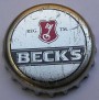 Kronkorken Beck's Deutschland 2006 2000er silber BECK`S REG. TM.