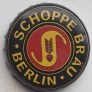 Kronkorken Schoppe Bräu Deutschland 2015 2010er schwarz Schoppe Bräu Berlin