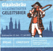 Ediketten Glaabsbräu Gleitsbier Deutschland Bier 02.2024
