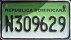 Nummernschilder / Kfz-Kennzeichen Dominikanische Republik 2007 2000er