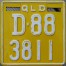 Nummernschilder / Kfz-Kennzeichen Australien 1988 1980er Queensland QLD