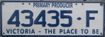 Nummernschilder / Kfz-Kennzeichen Australien 2000 2000er Victoria VIC