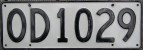 Nummernschilder / Kfz-Kennzeichen Neuseeland 1986 1980er