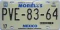 Nummernschilder / Kfz-Kennzeichen Mexiko 2006 2000er Morelos